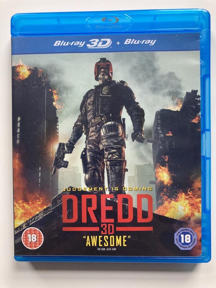DREDD (3D + 2D) (IMPORT WITHOUT DUTCH SUBS) (BLURAY), Cd's en Dvd's, Blu-ray, Gebruikt