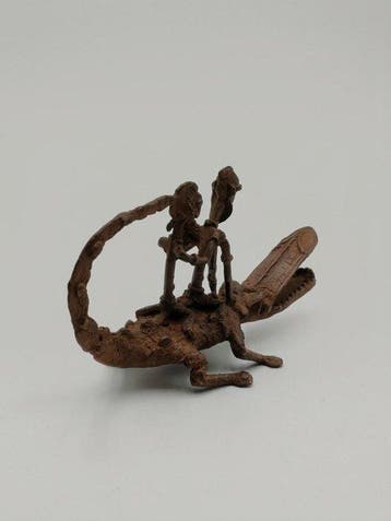 Cavalier Mythique Crocodile - Dogon (Sans prix de réserve), Antiquités & Art