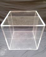 Table dappoint - plexiglas - Table cubique en plexiglas