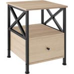 tectake Nachtkastje Falkirk 40x41,5x55,5cm - Industrieel lic, Verzenden