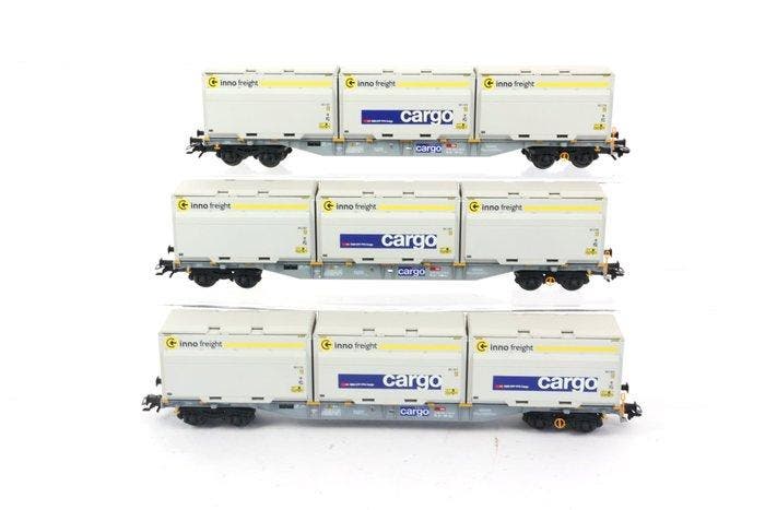 Märklin H0 - 47078 - Modeltrein goederenwagonset (1) - Set, Hobby en Vrije tijd, Modeltreinen | H0