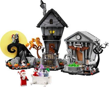Lego Set - 21351 - Disney, Ideas (CUUSOO) - Tim Burtons The, Nieuw