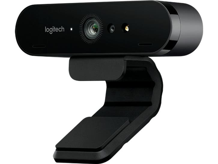 Logitech Brio 4K - Webcam - 4096x2160 resolutie - 90°, Computers en Software, Overige Computers en Software, Zo goed als nieuw