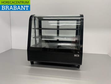 HCB Koelvitrine Gebaksvitrine 100 liter 230V Horeca, Ophalen of Verzenden, Nieuw in verpakking