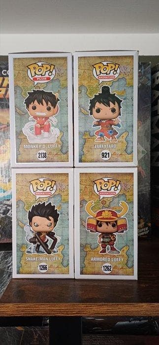Funko - Funko Pop - One Piece - Monkey D. Luffy #2138, Antiek en Kunst, Antiek | Speelgoed