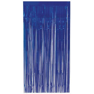 Donkerblauwe Deurgordijn 2m, Verzenden, Nieuw