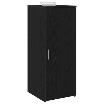 vidaXL Opbergkast zwart 40x45x103,5 cm bewerkt hout, Verzenden, Nieuw