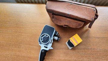 Bolex 8 SL 8MM - années 1950 Caméra de cinéma
