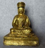 Gampopa Sonam Rinchen - cuivre doré - Asie