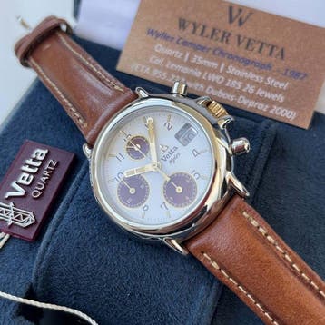 Wyler Vetta - Camper Chronograph - NOS - Zonder minimumprijs, Nieuw