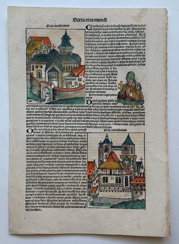 Hartmann Schedel/ Wohlgemut/ Pleydenwurff/Dürer - The