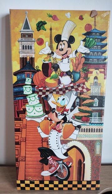 Mickey Mouse, Donald Duck, Goofy Kunstwerk - A World of