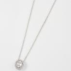 Collier - 14 carats Or blanc - 0.47ct. tw. Diamant, Nieuw