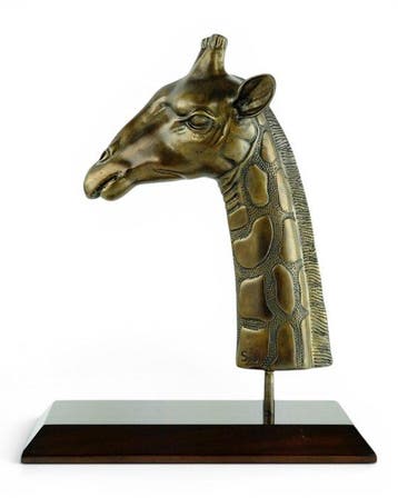 Initials S.J. - sculptuur, Majestic Giraffe - 7.5 kg - 48 cm