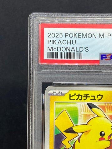 Pokémon - 1 Graded card - Pikachu Mcdonalds Promo 020/M-P