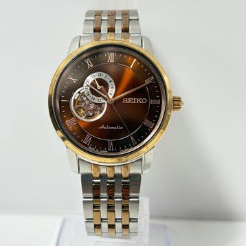 Seiko - SEIKO PRESAGE Open Heart - 4R39-00MO - Heren -
