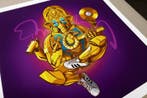 Zmogk (b.1979) - Hip-hop Ganesh. Purple edition 02/30