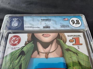 Supergirl #1 - EGC 9.8 - 1 Graded comic - Eerste druk - 1996