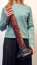 Établissements Gallé, Emile Gallé - Vaas - Glas - Hoogte: 60, Antiquités & Art