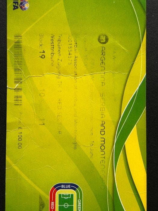 Argentina - World Cup Germany 2006 - Messi debut - 2006 -, Collections, Collections Autre