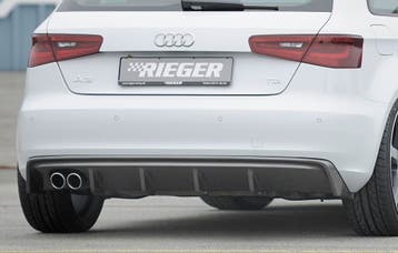 Rieger diffuser | A3 (8V): 07.12-08.16 (tot Facelift) - 3-dr, Verzenden