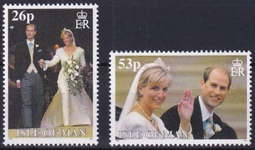 Isle of Man - 1999 - Edward & Sophie - Postfris, Verzenden, Overige landen, Postfris