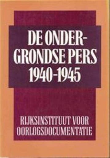 ONDERGRONDSE PERS 1940-1945 9789021837468 Marjolein Winkel, Livres, Histoire mondiale, Verzenden, Marjolein Winkel