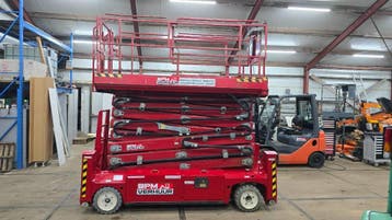 PB Lift S171 schaarhoogwerker S-171-12es schaarlift, Ophalen