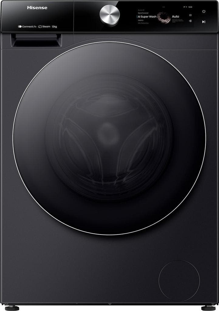 Hisense WF7S1247BB - Wasmachine - 12 kg - 1400 tpm -, Electroménager, Lave-linge, Enlèvement ou Envoi