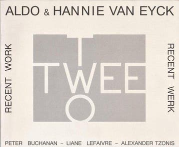 Aldo & Hannie van Eyck - Twee-Two 9789080042414 Buchanan, Verzenden, Buchanan