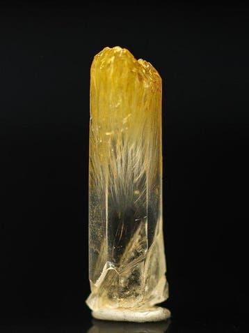 Krachtig MANGO QUARTZ-kristal • 4.00 ct • Gele kroon met