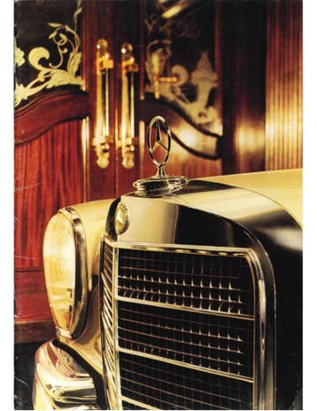 1970 MERCEDES BENZ 600 BROCHURE DUITS, Ophalen of Verzenden