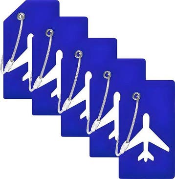2dekans | EverNeeds Bagagelabels – Set van 5 – Siliconen, Ophalen of Verzenden, Nieuw