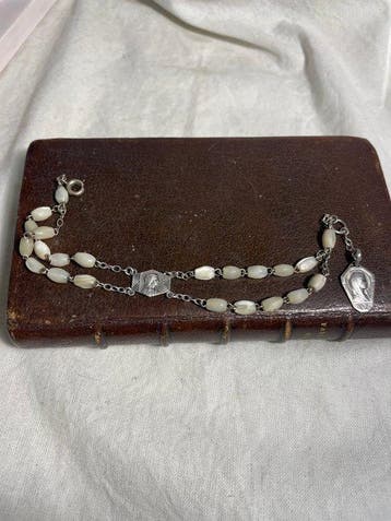 Zilver en Parelmoer - Armband - Armband Dizainier