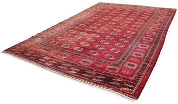 Antiek Turkmeense tapijt - Vloerkleed - 390 cm - 248 cm, Nieuw