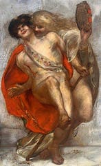 Léonard Sarluis (1874-1949) - Scène de danse - NO RESERVE