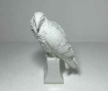 Rosenthal - Beeldje - White Parrot designed by Dorothea