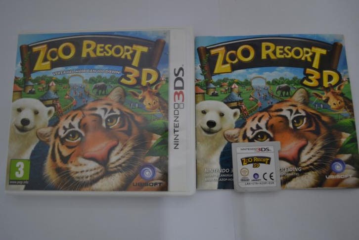Zoo Resort 3D (3DS HOL), Games en Spelcomputers, Games | Nintendo 2DS en 3DS