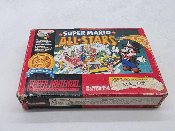 Nintendo - Snes - Super Nintendo - Mario All-Stars First, Games en Spelcomputers, Spelcomputers | Overige Accessoires