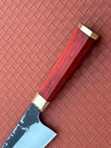 Custom Hand-Forged Premium Chefs Knife - Tafelmes - Staal,