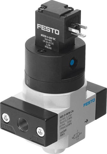FESTO Inschakelventiel G3/8 2.5-16bar 1600l/min Mini -, Verzenden