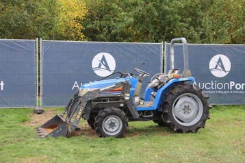 Veiling: Minitractor Iseki TF243F Diesel 24pk met voorlader, Ophalen