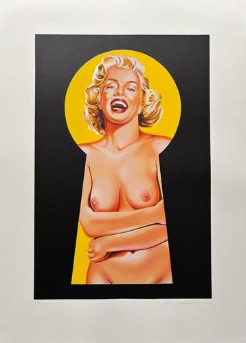 Mel Ramos (1935-2018) - Peek-a-Boo Marilyn #3