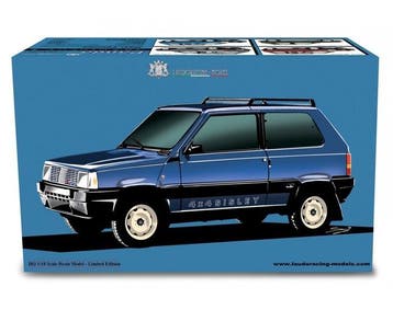 Laudoracing 1:18 - Model sportwagen - Fiat Panda 4x4 Sisley, Nieuw