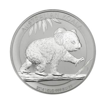 1 kilo zilveren Koala munt 2016