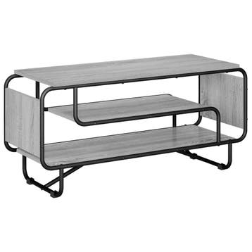 vidaXL TV Stand 98 x 36 x 45 cm Grijs Sonoma Bewerkt hout, Huis en Inrichting, Verzenden, Nieuw