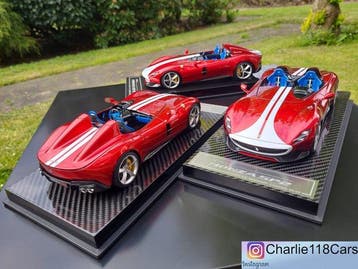 CE 1:18 - Voiture miniature (3) - Ferrari Monza SP2 (one of