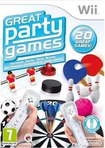Great Party Games (Wii Games), Consoles de jeu & Jeux vidéo, Ophalen of Verzenden