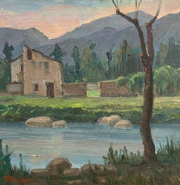 Pasquale Avallone (1884-1965) - Paesaggio