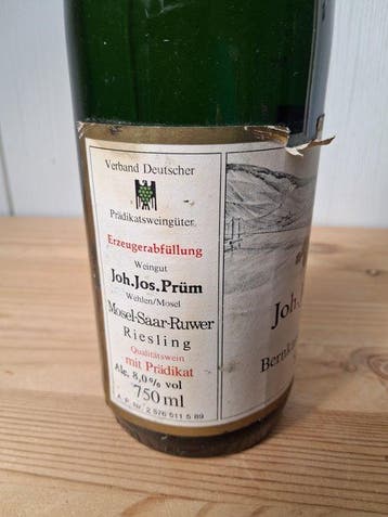 1988 Joh. Jos. Prüm Bernkasteler Badstube - Moezel Spätlese, Nieuw